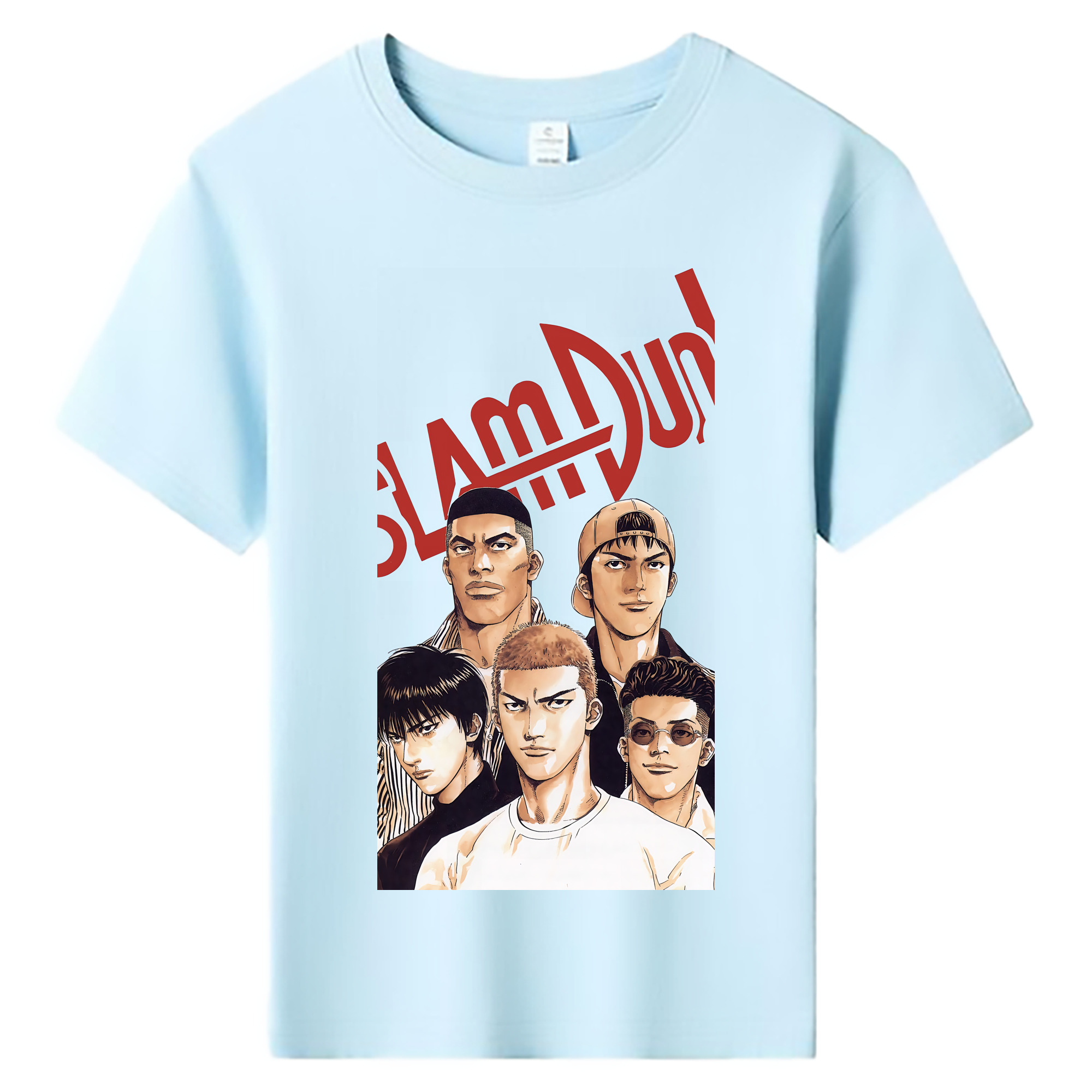 （画像用） SLAM DUNK／スラムダンク 綿100％キッズTシャツ（フロントプリント）